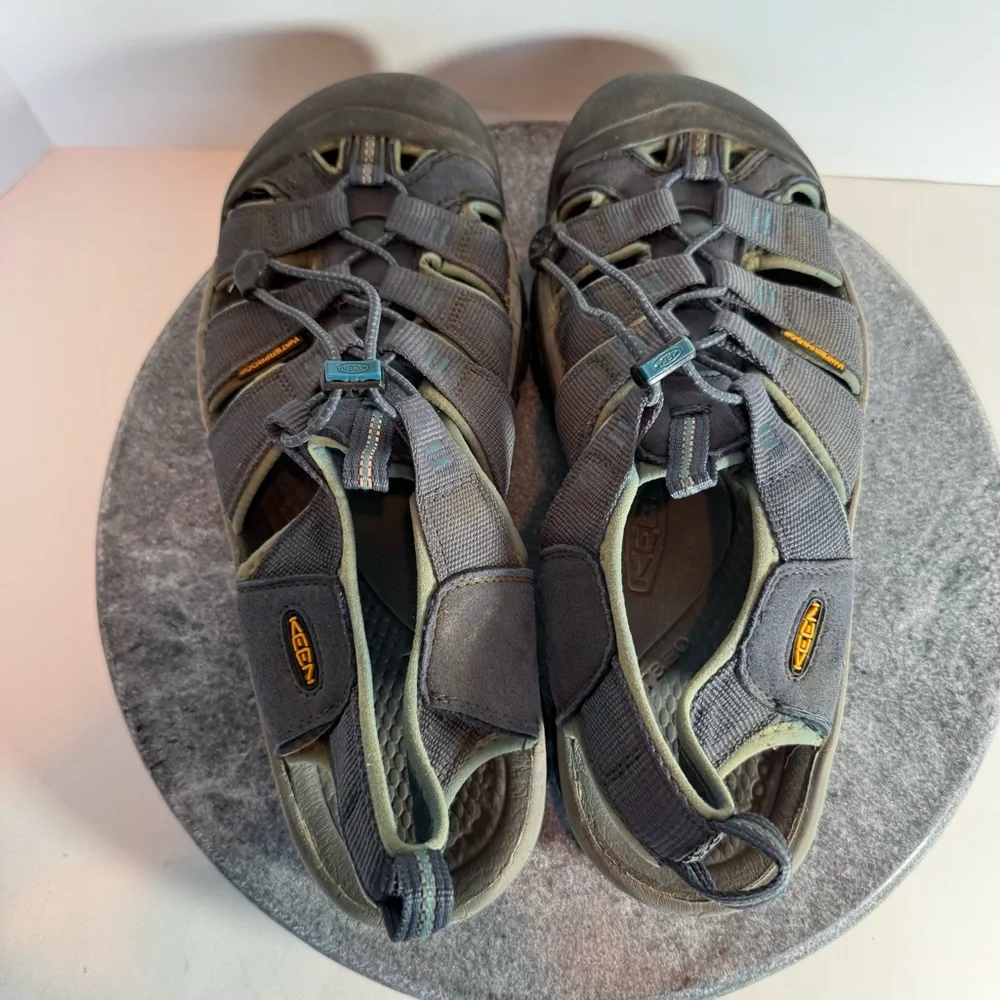 Keen Navy Blue Grey Black Newport 2 Sandals Shoes 11.5 Mens